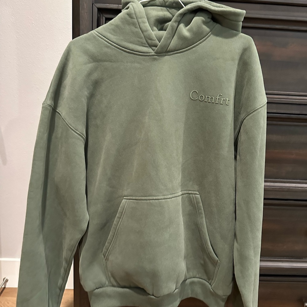 COMFRT Unisex Hoodie- Olive Green Sz Large